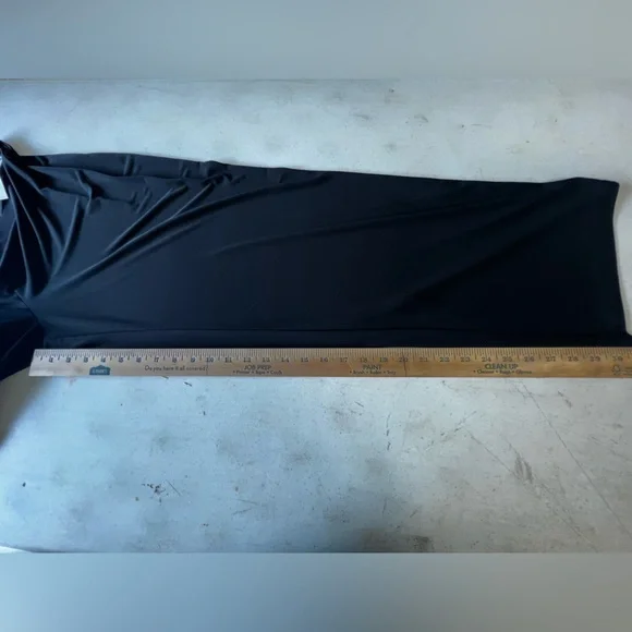 ALFANI WOMAN’S DEEP BLACK SIZE 1X WIDE LEG COMFORT ELASTIC WAIST PULL-ON PANTS - Picture 3 of 11